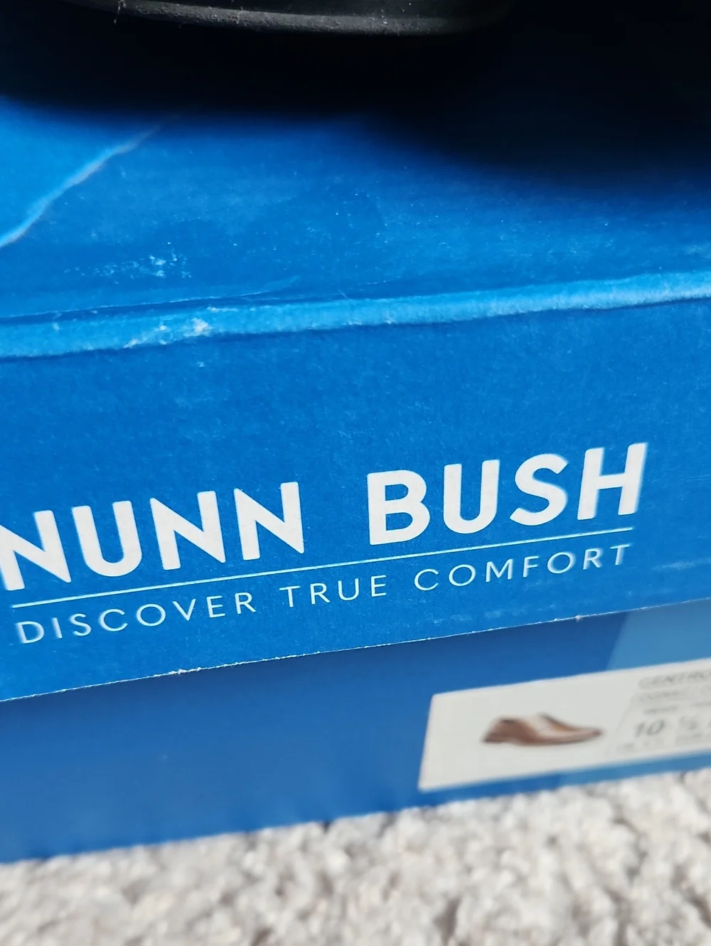 Nunn Bush Brown Leather Derby Shoes